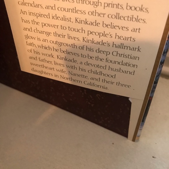 Thomas Kinkade Hardback Book I’ll Be Home For Christmas 1997 - Picture 13 of 15